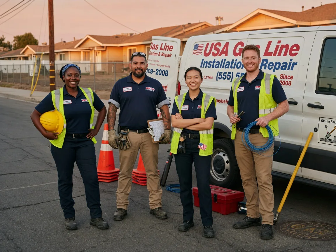 Gas Line Installation company in Parks, AR